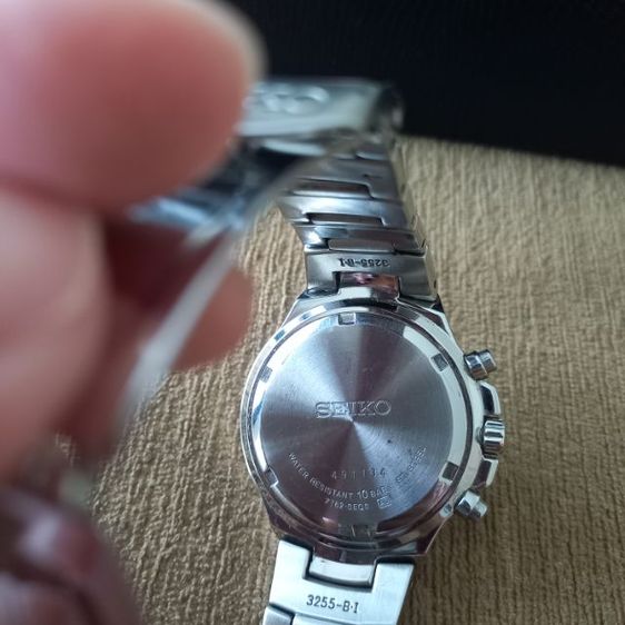 นาฬิกาผู้ชาย Seiko Chronograph 100M ระบบ Quartz มือสอง สภาพดี รูปที่ 6