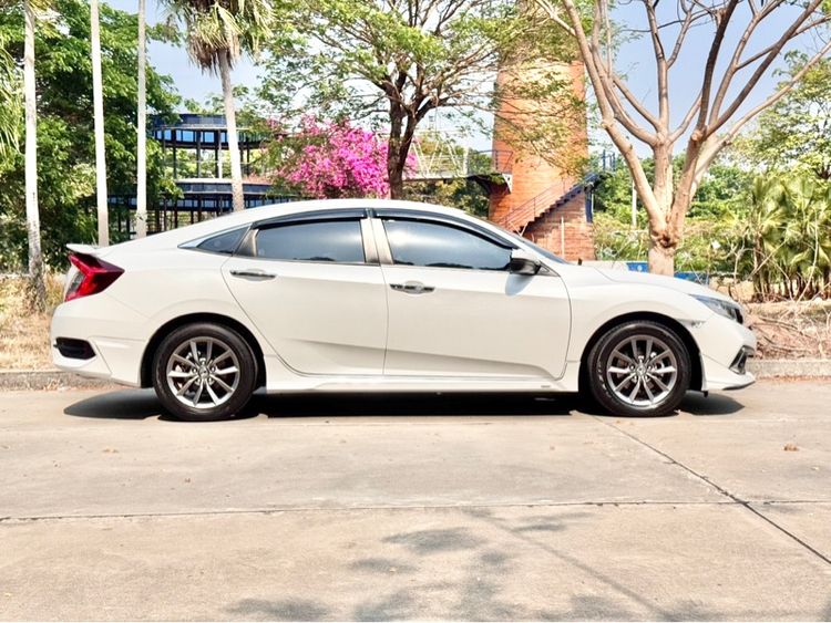 Honda Civic 2021 1.8 EL i-VTEC Sedan เบนซิน เกียร์อัตโนมัติ ขาว รูปที่ 4