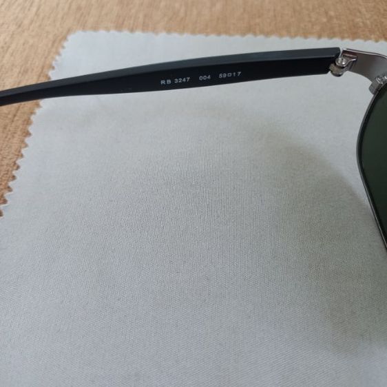 Rayban RB3247 แว่นตากันแดดผู้ชาย เรย์แบน - มือสอง สภาพดี รูปที่ 7