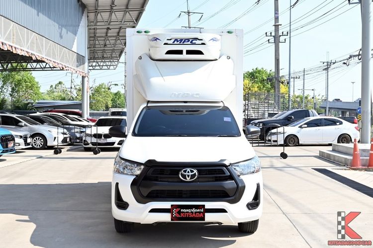 Toyota Hilux Revo 2025 2.4 Entry Pickup ดีเซล ไม่ติดแก๊ส เกียร์ธรรมดา ขาว รูปที่ 2
