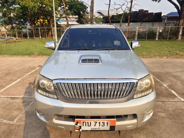 Toyota Hilux Vigo 2007 3.0 E Pickup ดีเซล ไม่ติดแก๊ส เกียร์ธรรมดา เทา รูปที่ 4