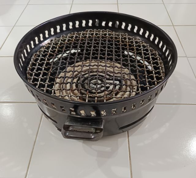 สินค้าดีมาก เตาปิ้งย่าง ยี่ห้อท็อปสุด วัสดุเป็นเหล็กอย่างดี เตาหมูกระทะ  มือสอง ขายของที่บ้านสภาพดี  แบรนด์ KIREN (จากกระทะ) มือ รูปที่ 2