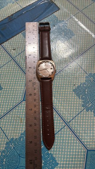 F. Bachschmid Steelmaster (25 Jewels) 70s ออโต้ , สายสแตนเลส Seiko วินเทจ ยุคช่วงปี 60-70s แท้ (ยาว 22 ซม.) รูปที่ 4