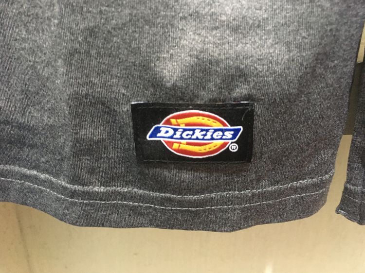 เสื้อคอกลม แบรนด์ Dickies สีเทาแถบดำ รูปที่ 7