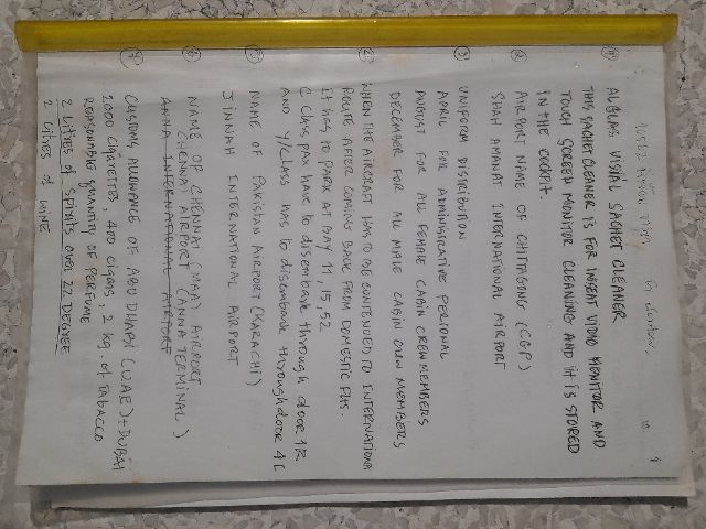   Guidelines for being a cabin attendant have 4 sections. Guidelines for being a cabin attendant have 4 sections, (we give whole 4sections)  This is especially for those who want to pass the exam to become a cabin attendant for Thai Airways. รูปที่ 13