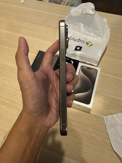 iPhone 15 Pro max 256 สีไทเทเนียมธรรมชาติ รูปที่ 8