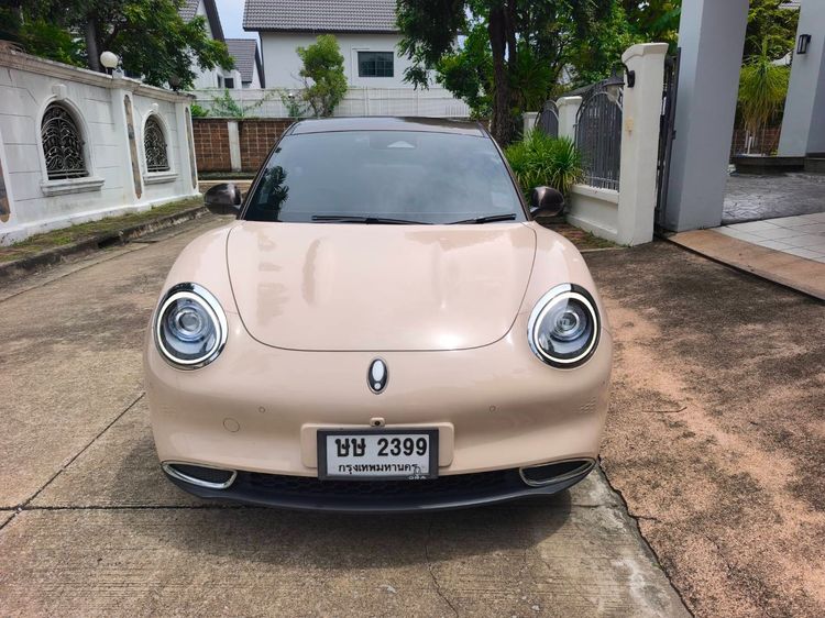 GWM ORA Good Cat 2022 500KM ULTRA Sedan ไฟฟ้า ไม่ติดแก๊ส เกียร์อัตโนมัติ เบจ รูปที่ 4