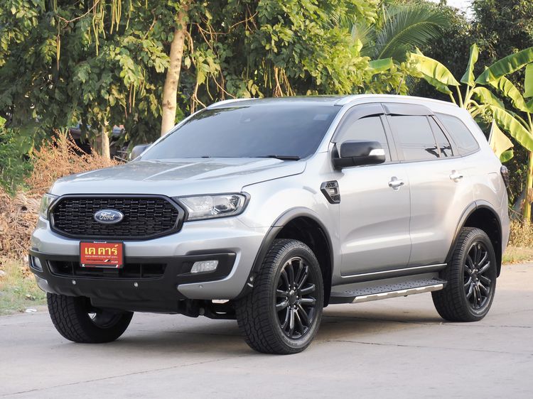 Ford Everest 2020 2.0 Titanium Plus Utility-car ดีเซล ไม่ติดแก๊ส เกียร์อัตโนมัติ เทา รูปที่ 3