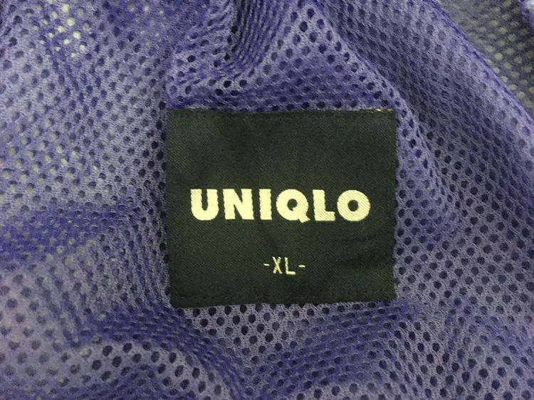 เสื้อแจ็คเก็ตแขนกุด (เสื้อกั๊ก) แบรนด์ UNIQLO สีม่วง รูปที่ 7