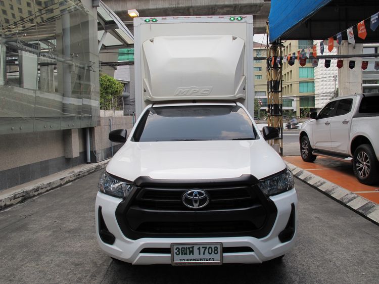Toyota Hilux Revo 2024 2.4 Entry Van ดีเซล ไม่ติดแก๊ส เกียร์ธรรมดา ขาว รูปที่ 3