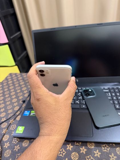 iPhone 11 128GB White เครื่องศูนย์แท้ จอแท้ลื่น กล้องสวยสแกนหน้าปกติ สอบถามเพิ่มเติมได้ครับ รูปที่ 10