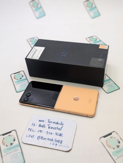 ขาย เทิร์น Moto Razr 50 Ultra Ram 12 Rom 512 เครื่องนอก อุปกรณ์ครบยกกล่อง เพียง 8,590 บาท ครับ รูปที่ 2
