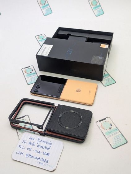 512 GB ขาย เทิร์น Moto Razr 50 Ultra Ram 12 Rom 512 เครื่องนอก อุปกรณ์ครบยกกล่อง เพียง 8,590 บาท ครับ