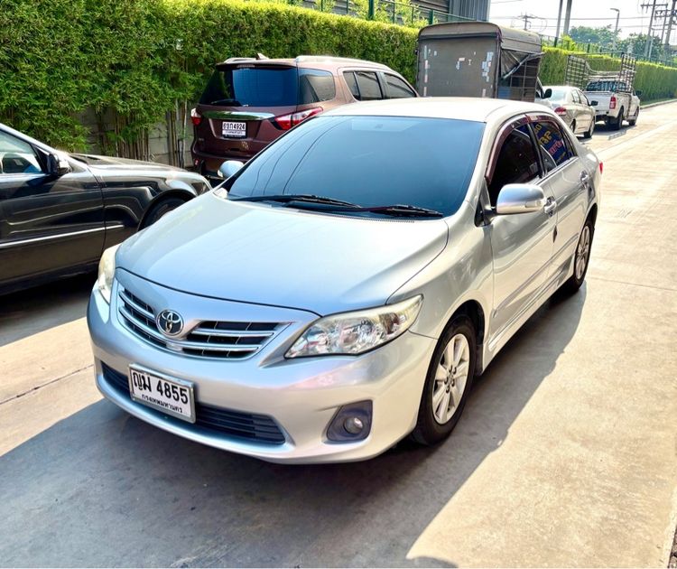 รถ Toyota Altis 1.6 E CNG สี บรอนซ์เงิน