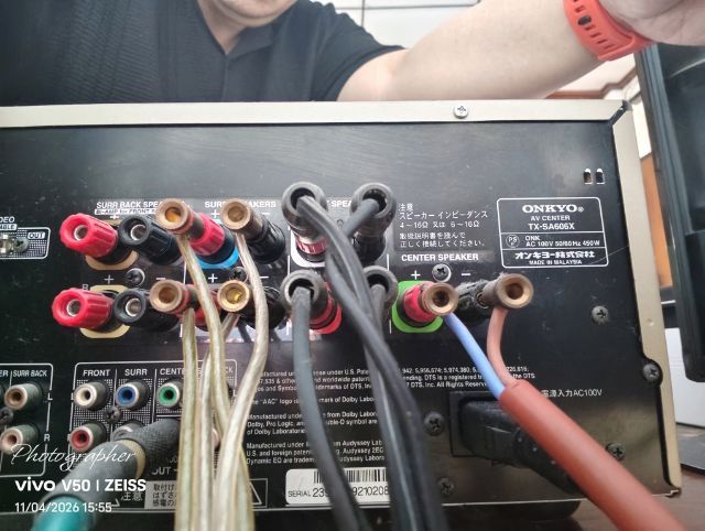 Onkyo tx sa606x สภาพใช้งานไม่ได้ ไฟแดง standby กระพริบตลอด ตัวเครื่องมีริ้วรอย  ใช้ไฟ 100 v. มีรีโมท ขาย 800 บาท เผื่อใครอยากเอาไปซ่อมไว้ใช้ รูปที่ 3