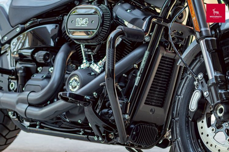 HD Fatbob114 Stage1 ปี2024 สีเทาตัวใหม่ มือเดียว วิ่งน้อย2,000Mi. รูปที่ 12