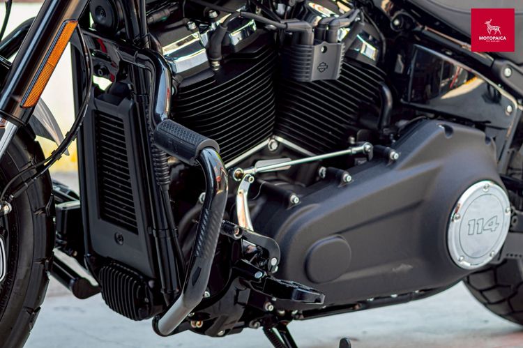 HD Fatbob114 Stage1 ปี2024 สีเทาตัวใหม่ มือเดียว วิ่งน้อย2,000Mi. รูปที่ 13