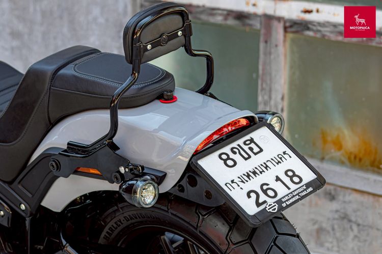 HD Fatbob114 Stage1 ปี2024 สีเทาตัวใหม่ มือเดียว วิ่งน้อย2,000Mi. รูปที่ 9