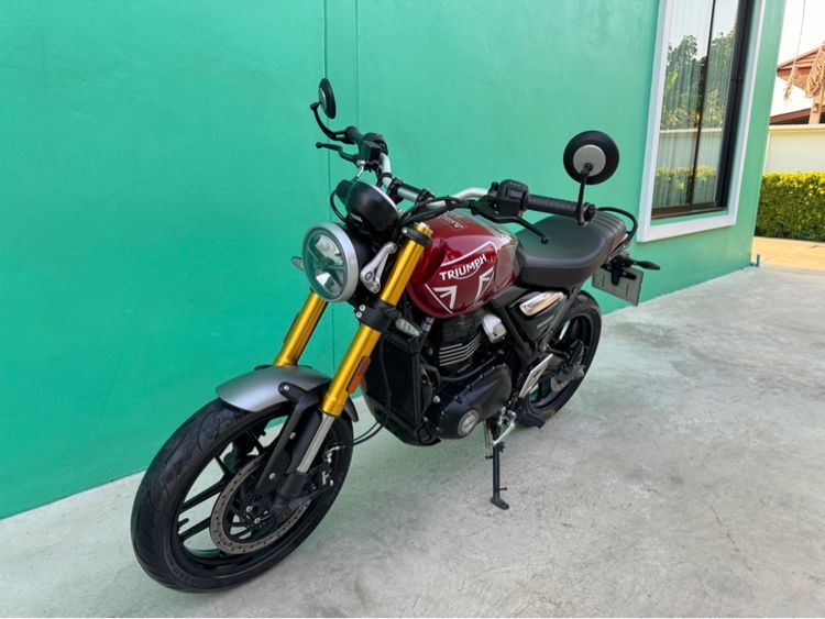 Triumph Speed 400 สีเทาแดงปี24จด25  วิ่ง 2,000โล รูปที่ 17