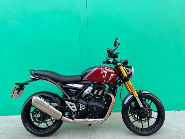 Triumph Speed 400 สีเทาแดงปี24จด25  วิ่ง 2,000โล