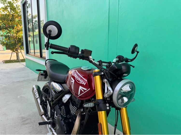 Triumph Speed 400 สีเทาแดงปี24จด25  วิ่ง 2,000โล รูปที่ 14