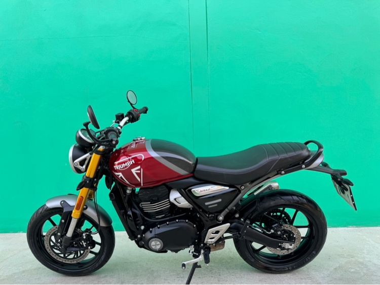 Triumph Speed 400 สีเทาแดงปี24จด25  วิ่ง 2,000โล รูปที่ 15
