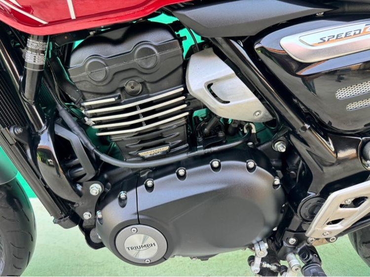 Triumph Speed 400 สีเทาแดงปี24จด25  วิ่ง 2,000โล รูปที่ 16
