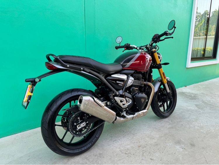 Triumph Speed 400 สีเทาแดงปี24จด25  วิ่ง 2,000โล รูปที่ 3