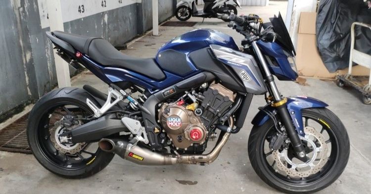 ขายCB650F ปี 2017 รูปที่ 3