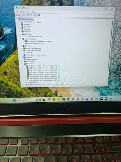 ขาย Acer NITRO 5 สภาพ 85-90 เปอร์เซ็นต์ รูปที่ 2