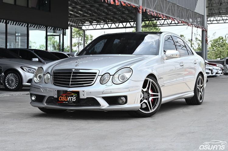รถ Mercedes-Benz E-Class E200 Kompressor สี บรอนซ์เงิน