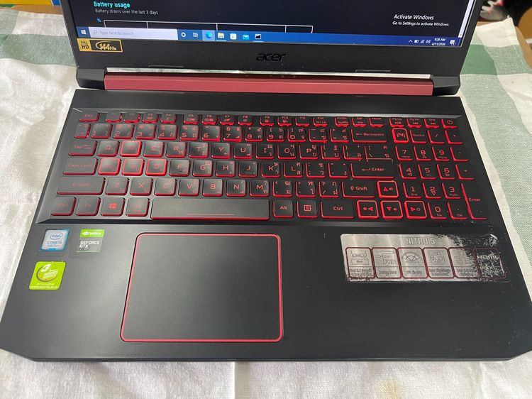 ขาย Acer NITRO 5 สภาพ 90 กว่าเปอร์เซ็นต์ รูปที่ 5