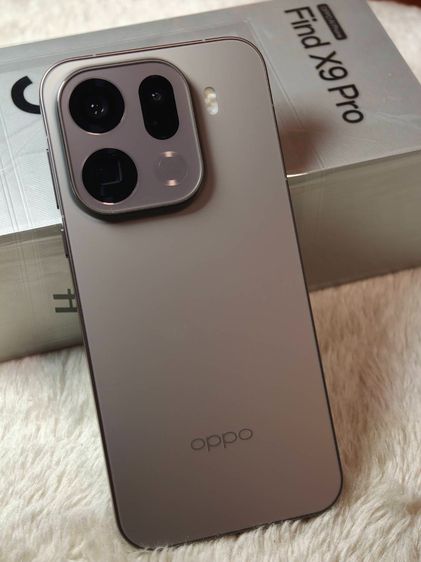 Oppo Find x9 Pro (16-512) Titanium Chacoal เครื่องศูนย์ไทย สุขภาพแบต 100 รูปที่ 4