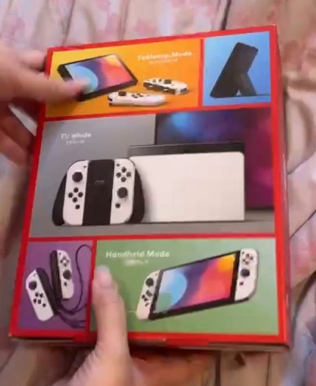 ์Nintendo switch oled สีขาว  รูปที่ 3