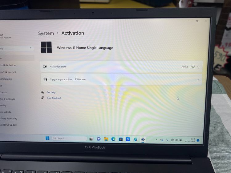 ขาย ASUS VIVOBOOK สภาพ 90 กว่าเปอร์เซ็นต์ รูปที่ 6
