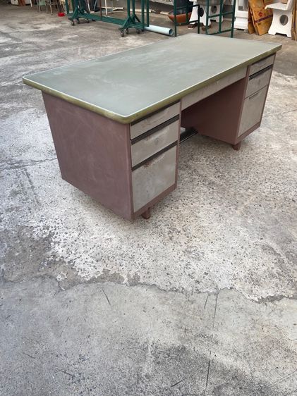 โต๊ะทำงานเหล็ก ตัวใหญ่ 153x77cm รูปที่ 5