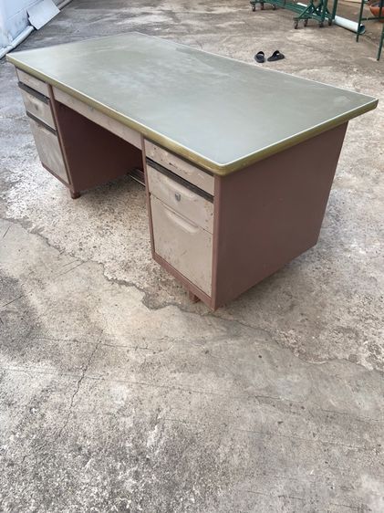 โต๊ะทำงานเหล็ก ตัวใหญ่ 153x77cm รูปที่ 6