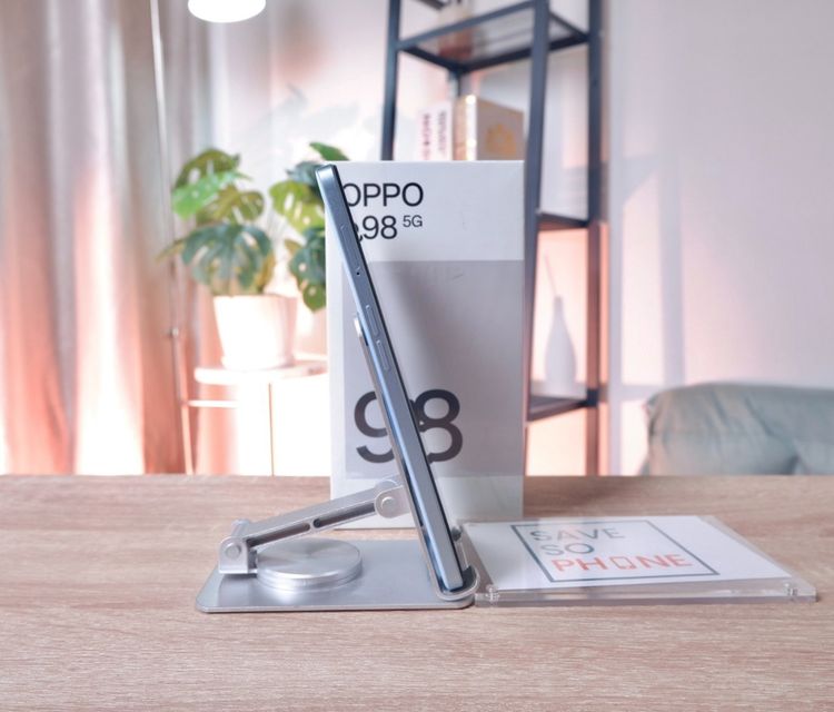Oppo A98 5G  8+256GB สี Blue เครื่องสวย ราคาเพียง 4,990.- มีประกันร้าน 60 วัน รูปที่ 3