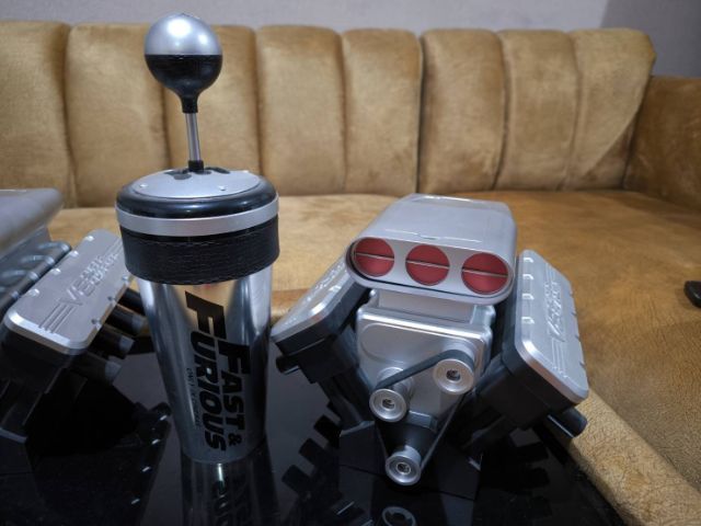 ถังป๊อปคอร์น พร้อม แก้วน้ำ Fast and Furious รูปที่ 2