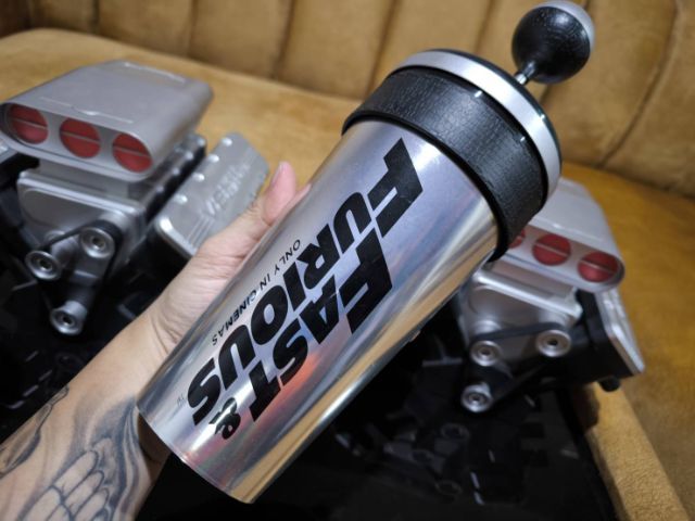 ถังป๊อปคอร์น พร้อม แก้วน้ำ Fast and Furious รูปที่ 6