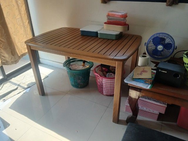 โต๊ะกินข้าวไม้สักทอง รูปที่ 3