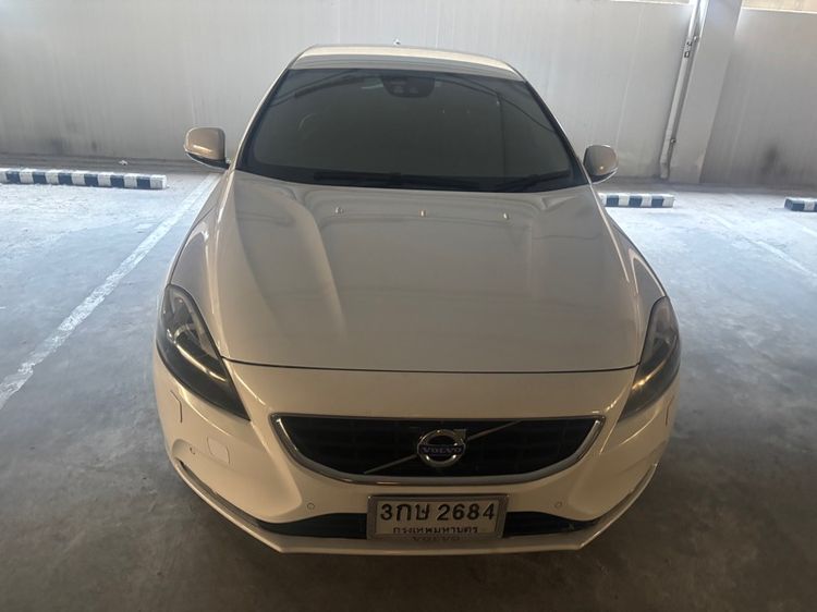 Volvo V40 2014 2.0 เบนซิน ไม่ติดแก๊ส เกียร์อัตโนมัติ ขาว รูปที่ 4