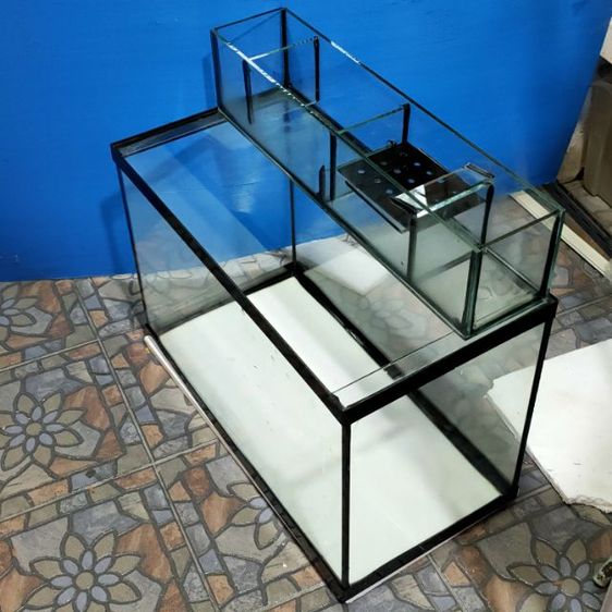 ตู้ปลา 24"x12"x15" กรองบน 24" (ตู้เปล่า) ใหม่มากเพิ่งซื้อมา รูปที่ 2
