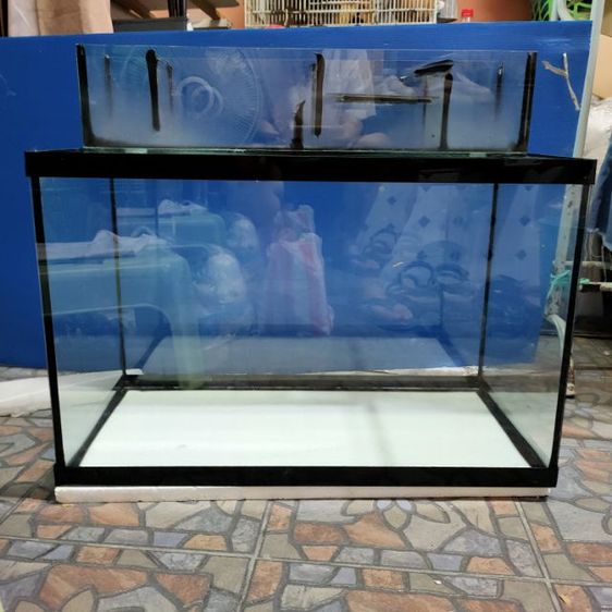 ตู้ปลา 24"x12"x15" กรองบน 24" (ตู้เปล่า) ใหม่มากเพิ่งซื้อมา