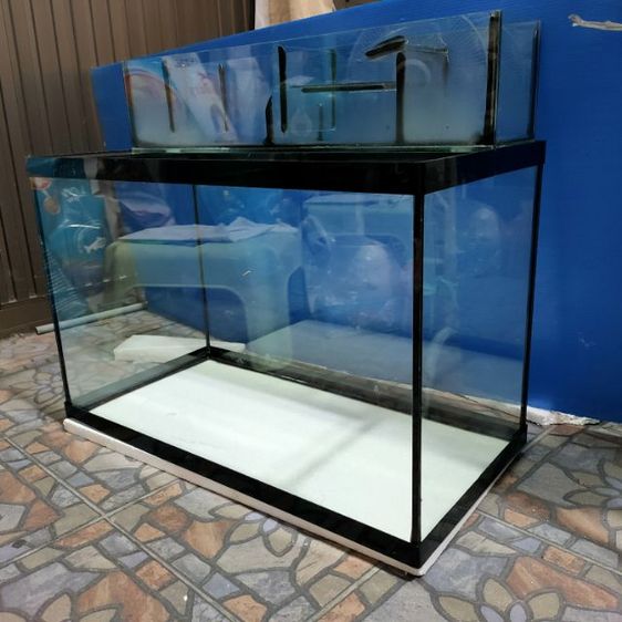 ตู้ปลา 24"x12"x15" กรองบน 24" (ตู้เปล่า) ใหม่มากเพิ่งซื้อมา รูปที่ 4