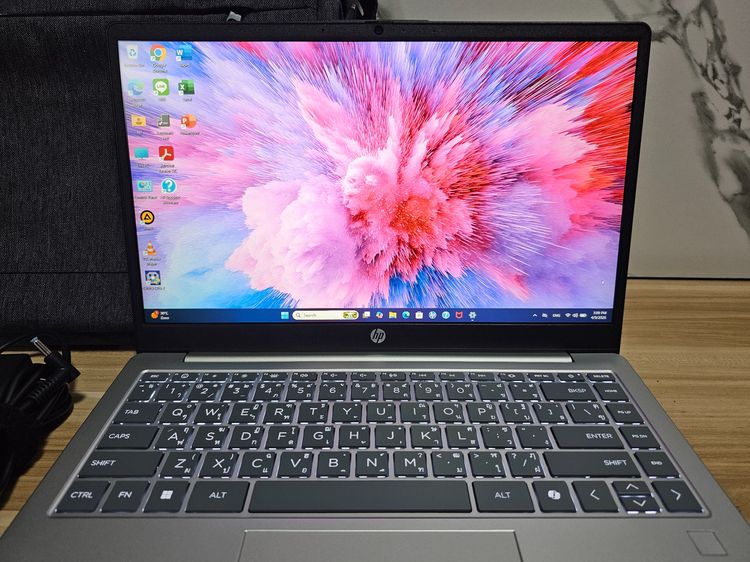 HP 14 Ai CoreUltra5+Ram24 ddr5 +14" FHD IPS เครื่องสวย เพิ่งซื้อ3เดือน รูปที่ 2