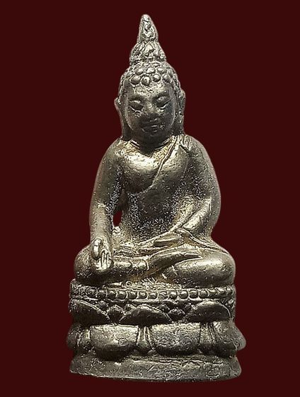 พระไพรีพินาศเนื้อโลหะเก่าองค์พระเขย่ามีเสียง รูปที่ 3