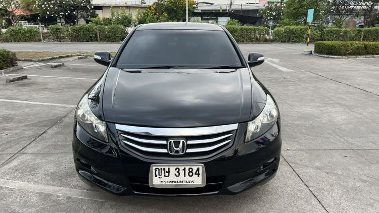 Honda Accord 2011 2.0 EL Sedan เบนซิน ไม่ติดแก๊ส เกียร์อัตโนมัติ ดำ รูปที่ 4