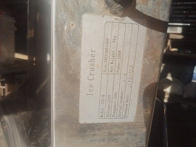 เครื่องบดน้ำแข็งสแตนเลส รุ่น ICE-M บดไวมอเตอร์ мощ 200W บดน้ำแข็งได้ละเอียดในไม่กี่วินาที
🔹 โครงสร้างสแตนเลส แข็งแรง ทนทาน ไม่เป็นสนิม รูปที่ 4