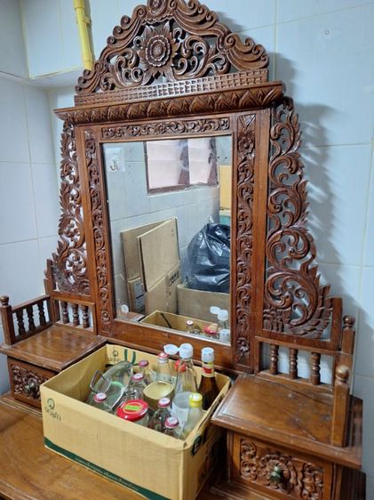 ขายโต๊ะเครื่องแป้งไม้สัก